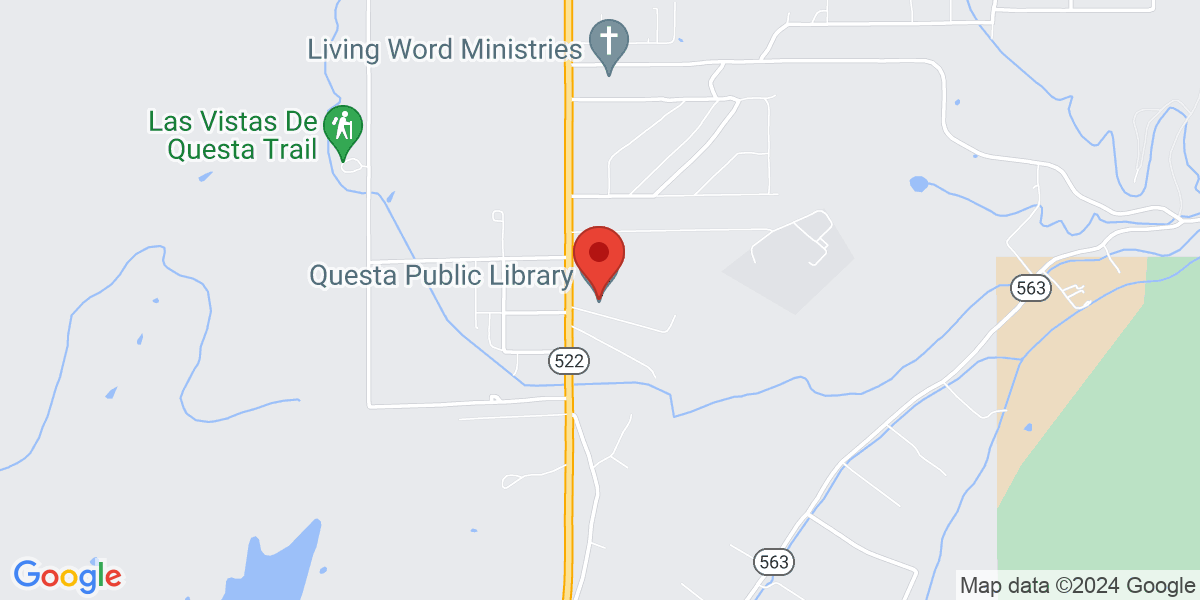 Map of Questa Public Library